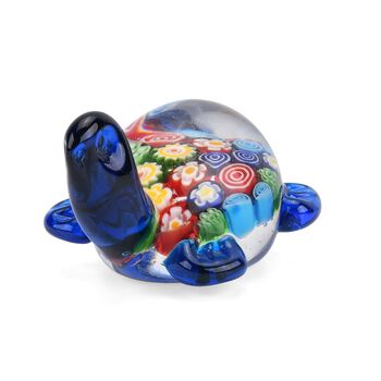 Schildkr&ouml;ten-Figur im Murano-Stil, 11x7x5cm