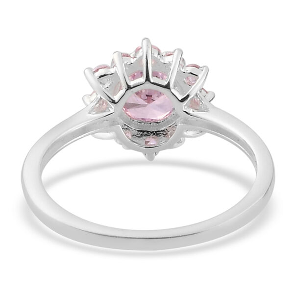 LUSTRO STELLA - Rosa Zirkonia Ring 925 Silber  ca. 1,90 ct image number 6