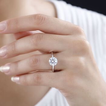 Moissanit Ring - 2,09 ct.