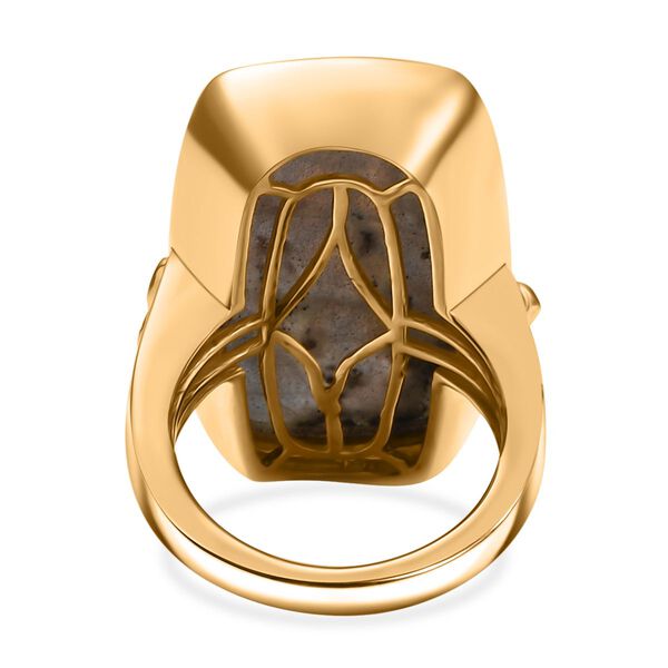 Feuer Labradorit Anhänger - 30,22 ct. image number 6