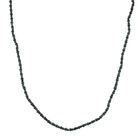 D'Joy Natürlicher Olmek Jadeit Halskette ca. 50 cm 925 Silber rhodiniert ca. 58,00 ct.