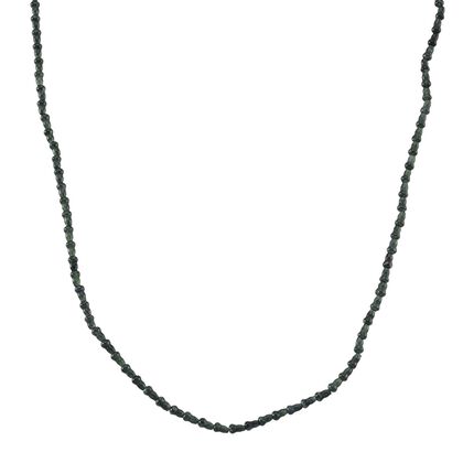 ALLE ERSTE MAL - D'Joy AAA Nat&uuml;rlicher Olmek Jadeit Halskette ca. 50 cm 925 Silber rhodiniert ca. 58.00 ct