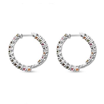 Mehrfach-Turmalin-Ohrringe - 4,36 ct.