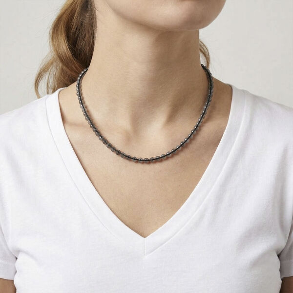 Flexible Labradorit Halskette - 80 ct. image number 3