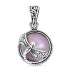 Royal Bali - Rosa Mabe Perle Anhänger 925 Silber