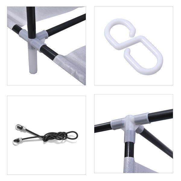 klappbarer Kleiderschrank, kaffeebraun image number 7