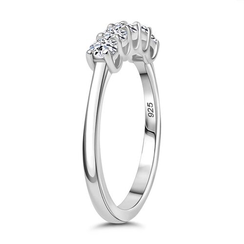 LUXURIANT DIAMOND - Lab Grown Diamant SI-GH Ring 925 Silber rhodiniert (Größe 17.00) ca. 0,50 ct image number 4