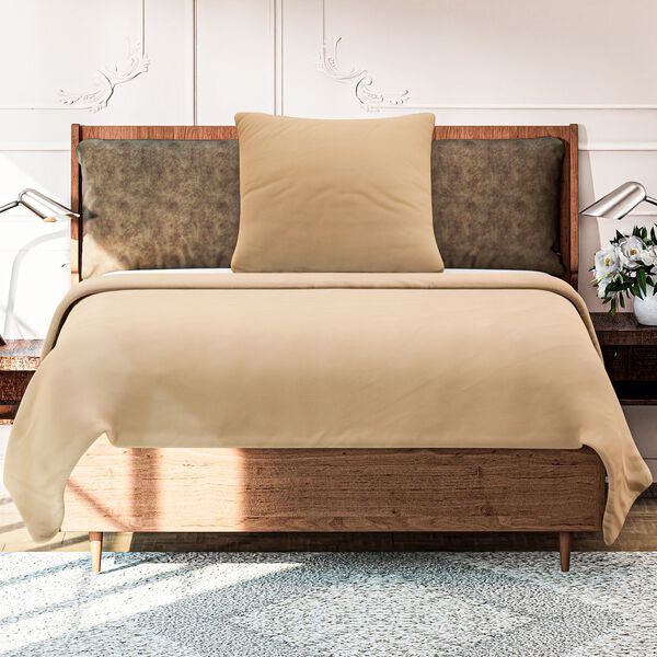 Kupferinfundierte Bettwäsche - 2-teiliges Set in Orange image number 11