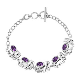 Afrikanisches Amethyst-Armband, 16,5 cm - 2,19 ct.