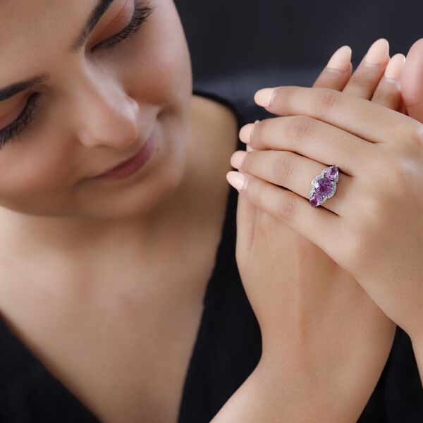 Patroke Triplett Quarz und Zirkon Ring - 4,55 ct. image number 3