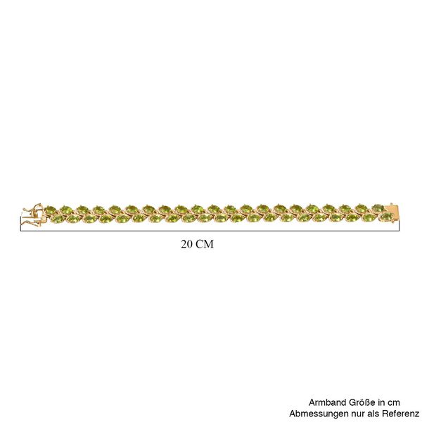 D'Joy nat&uuml;rliches Peridot Armband image number 5