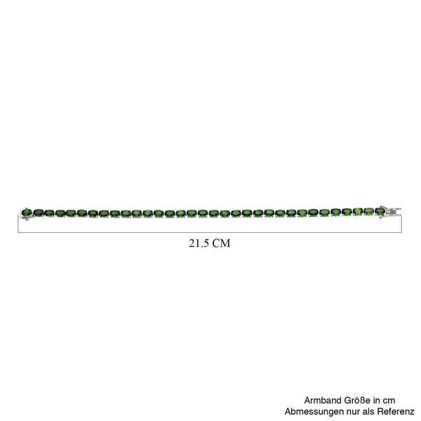Nat&uuml;rliches Chromdiopsid-Armband, 19 cm - 14,68 ct. image number 6