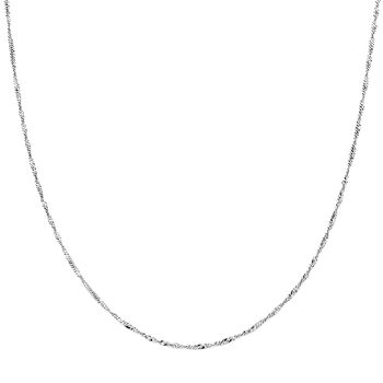 K&ouml;nigskordelkette in 950 Platin, 45cm - 1,50 Gramm
