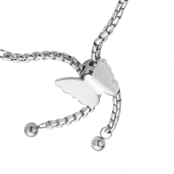 Wei&szlig;es Zirkonia-Armband, 12,75 cm - 15 ct. image number 4