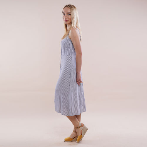LA MAREY: Espadrilles mit Keilabsatz, Gelb  image number 1