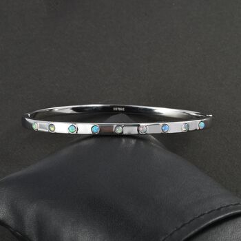 Nat&uuml;rlicher, &auml;thiopischer Welo Opal-Armreif