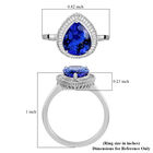 RHAPSODY AAAA Tansanit und VS E-F Diamant Ring - 3,05 ct. image number 5