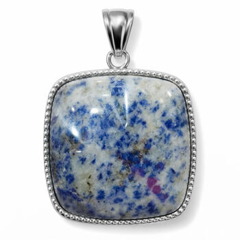 Brasilianischer Sodalith Anh&auml;nger ca. 55,00 ct.