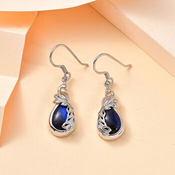 AAA Labradorit Ohrringe - 12,30 ct.