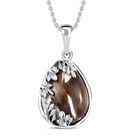 Erdnuss Holz Jaspis Schmuckset ca. 7,50 ct.