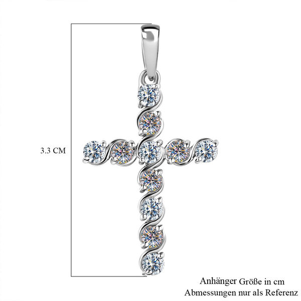 Moissanit Anhänger - 0,77 ct. image number 6