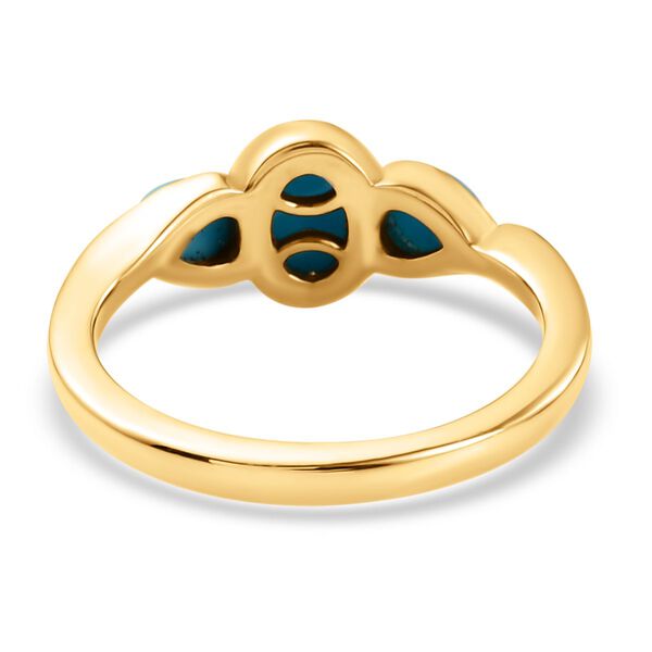 Amerikanischer, nat&uuml;rlicher Sleeping Beauty T&uuml;rkis-Ring - 0,79 ct. image number 6