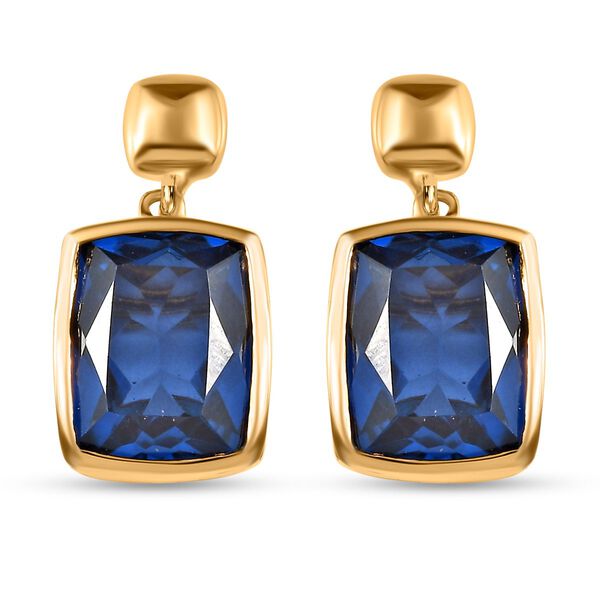 Ceylonfarbene Quarz-Ohrringe - 6,58 ct.&nbsp;