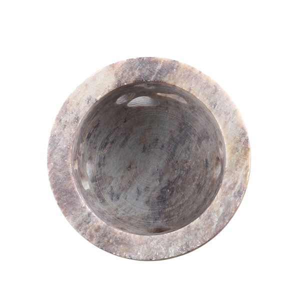 NAKKASHI handgeschnitzter Speckstein Eierbecher, Blattmuster, 2 teilig image number 6