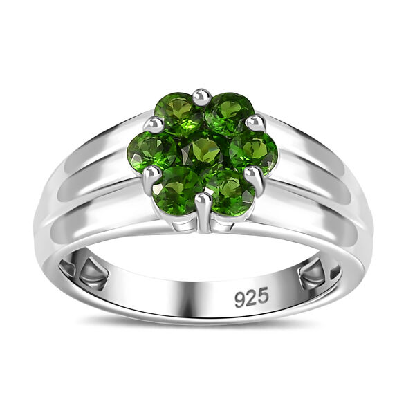 Natürlicher Chromdiopsid-Ring - 0,89 ct. image number 4