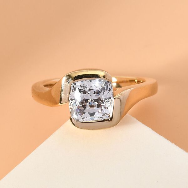 LUSTRO STELLA Zirkonia Ring - 3,42 ct. image number 2