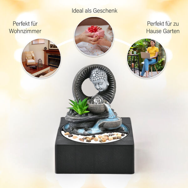 DIY Wasserbrunnen mit Buddha image number 4