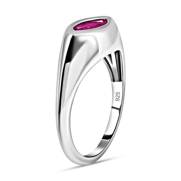 Afrikanischer Rubin (Fissure gefüllt) Ring - 1,43 ct. image number 5