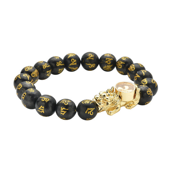 Feng shui Shungit Armband, 18 cm - 70 ct. image number 4