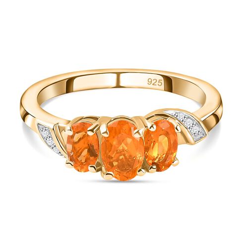 Salamanca Feueropal und Zirkon-Ring image number 0