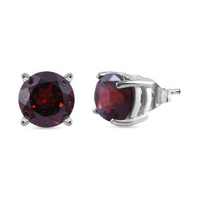 Rote Granat-Ohrringe - 2,14 ct.