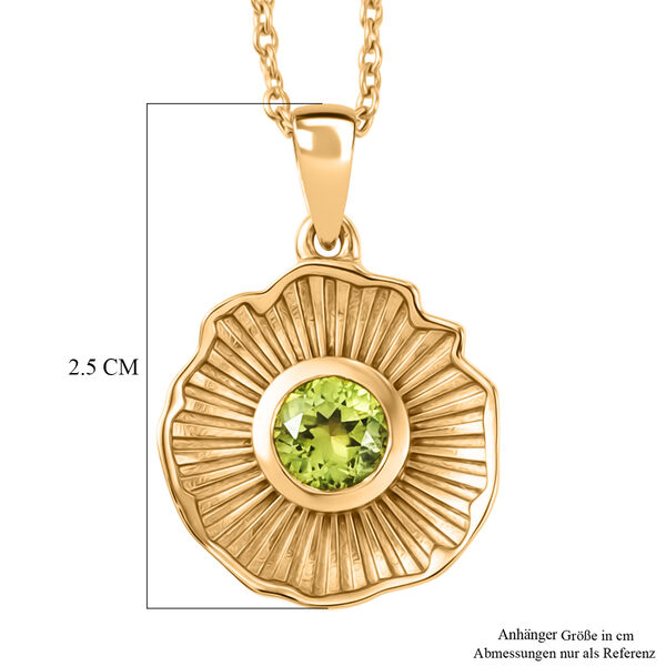EverTrue Peridot Anh&auml;nger mit 50cm Kette - 0,75 ct. image number 5