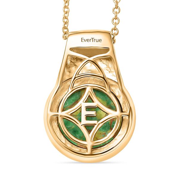 EverTrue AAA gr&uuml;nes T&uuml;rkis Schmuckset - 30 ct. image number 9