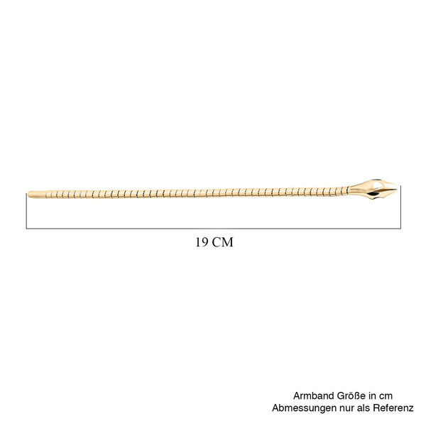 Royal Bali Kollektion - Schlangen Armband in 375 Gold image number 6