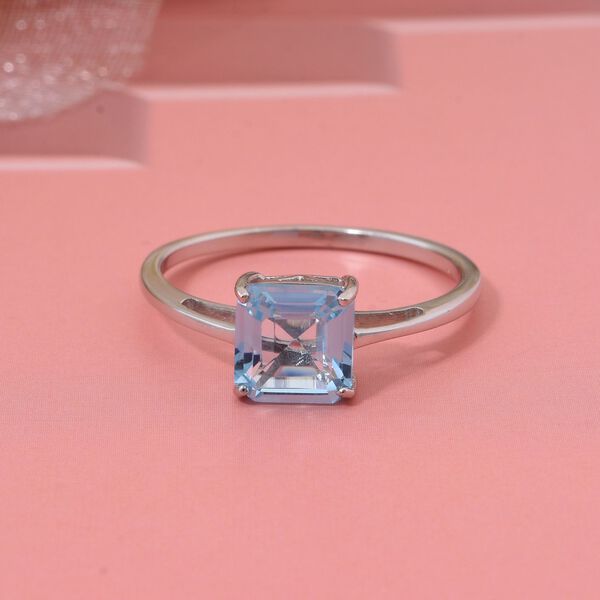 AA himmelblauer Topas Ring - 2,08 ct. image number 1