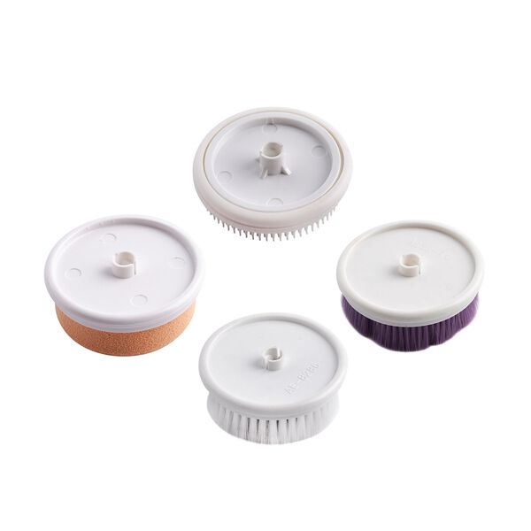 Multifunktions-Body Reiniger mit B&uuml;rste und Massageger&auml;t, rosa image number 7