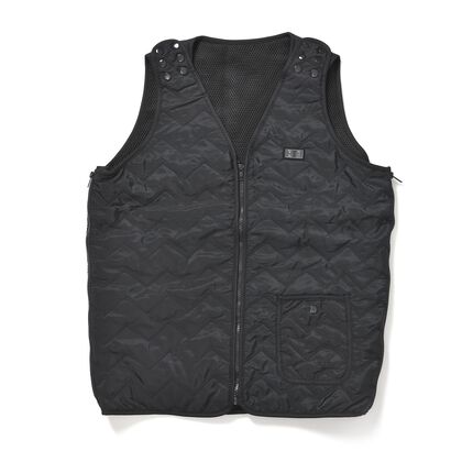 Gr&ouml;&szlig;enverstellbare Heizweste, 7 Zonen temperaturverstellbar, inkl. 5000 mAh Powerbank, schwarz