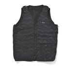 Größenverstellbare Heizweste, 7 Zonen temperaturverstellbar, inkl. 5000 mAh Powerbank, schwarz