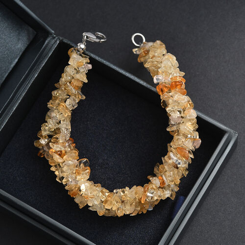 Citrin Armband, 19 cm - 120 ct. image number 1