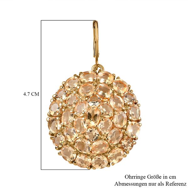 Citrin Ohrringe - 20,43 ct. image number 6