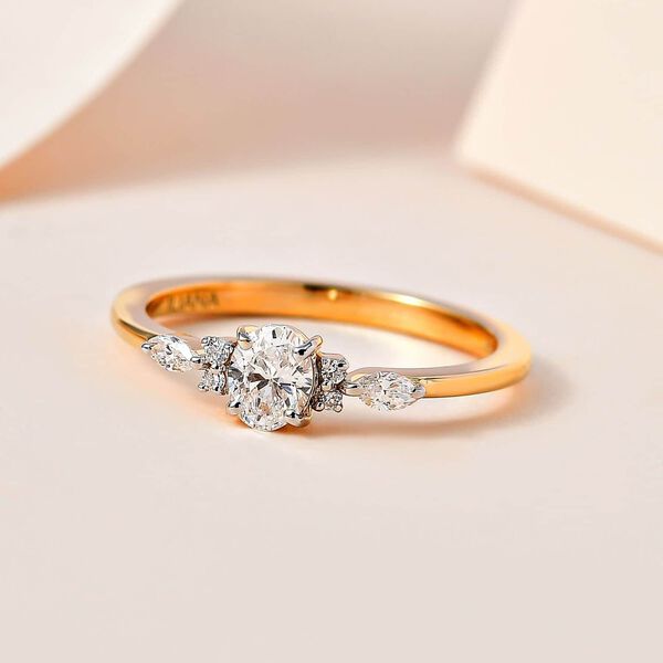 ILIANA SI-GH Diamant Ring in 750 Gold - 0,50 ct. image number 1