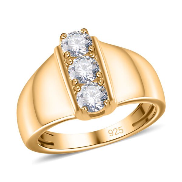 Moissanit Ring - 0,68 ct. image number 4