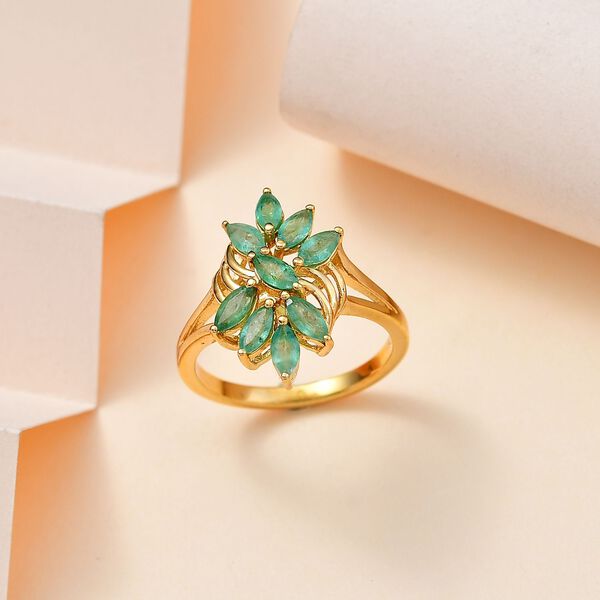 Kagem sambischer Smaragd-Ring - 1,26 ct. image number 2