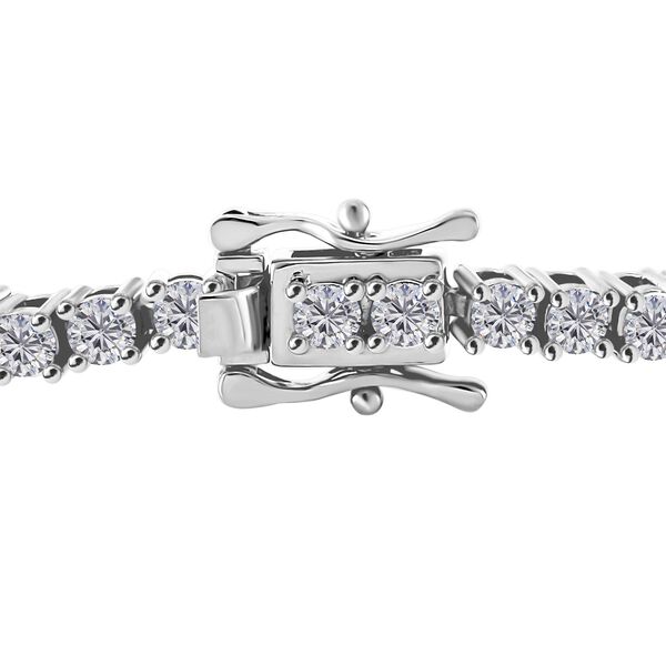 Moissanit Armband, 925 Silber rhodiniert image number 3