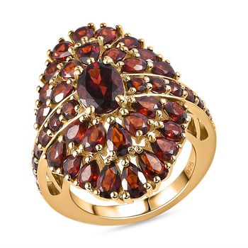 Roter Granat-Ring - 8,03 ct.