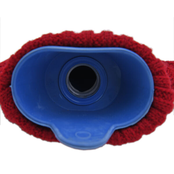 2er-Set W&auml;rmflasche mit Strickbezug, 2000ml und 1 Paar rutschfeste Haussocken mit Sherpa Futter, Einheitsgr&ouml;&szlig;e 18x32 cm&nbsp; image number 6